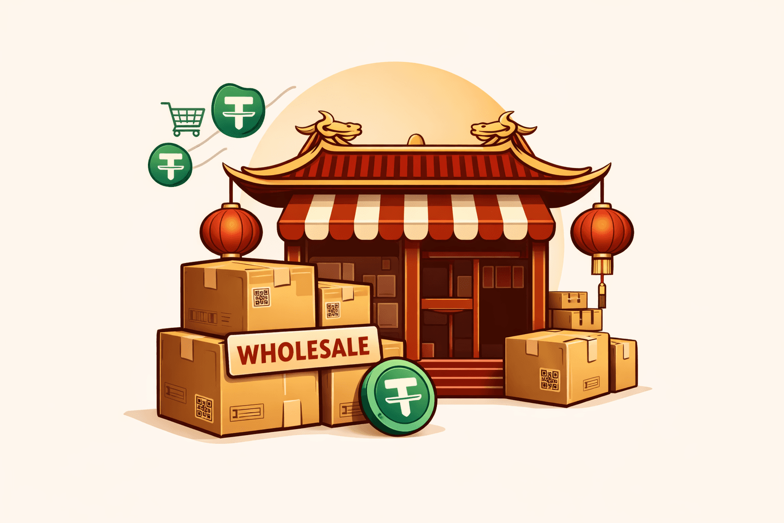 Chinatown - Comercio mayorista con USDT