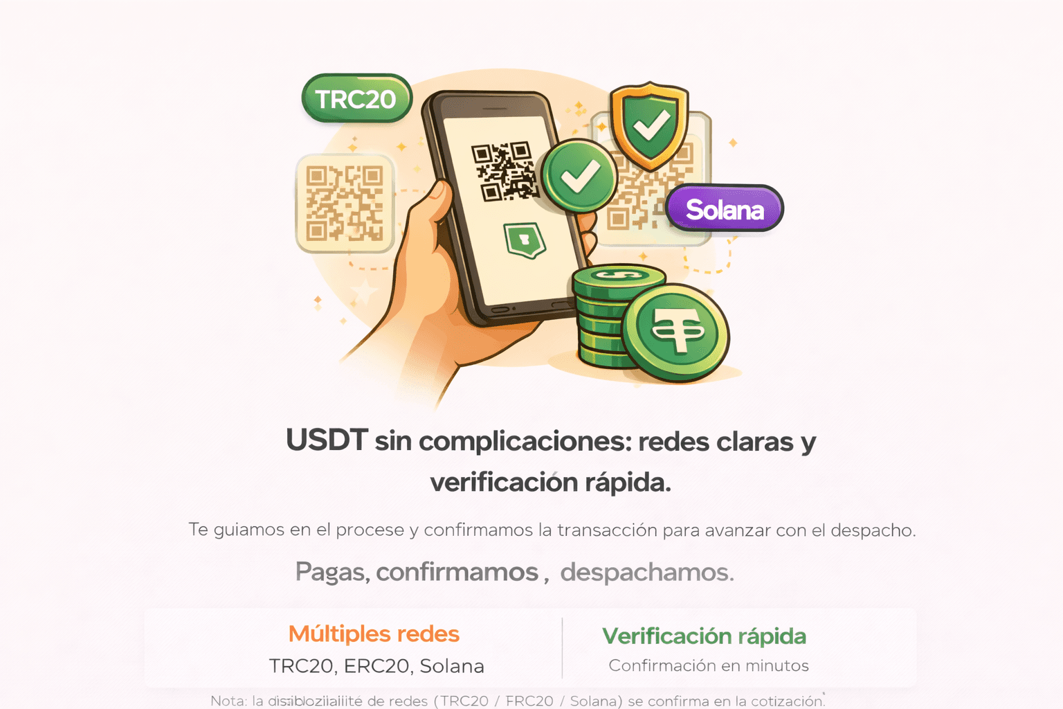 Pagos con USDT - Chinatown