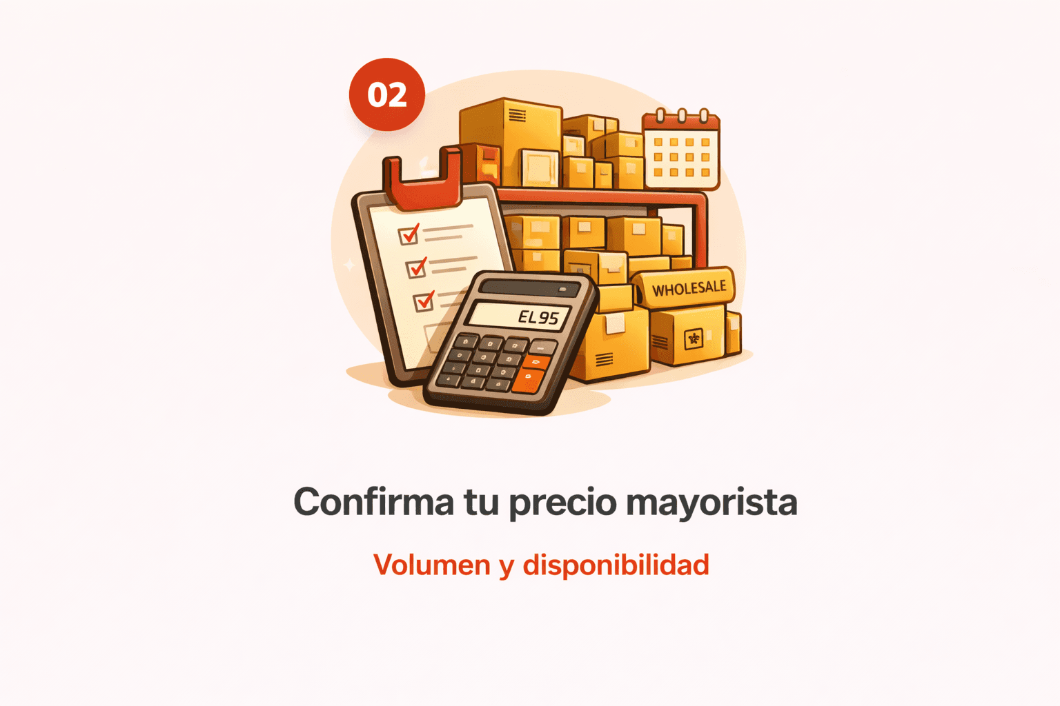 Paso 02: Confirma tu precio mayorista